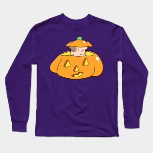 Jack O' Lantern Hamster Long Sleeve T-Shirt